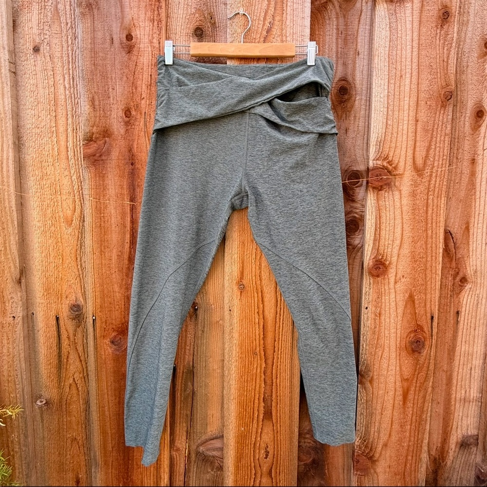 Sage Green Free People Movement Criss-Cross Leggings 🌿